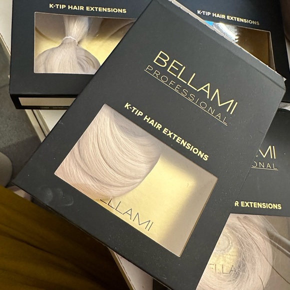BELLAMI Hair Copy All 4 Packs Bellami Ktip White Blonde Extensions